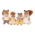 Sylvanian Families Familia De Las Ardillas De Nuez Niños Sylvanian Families Familia De Las Ardillas De Nuez Niños