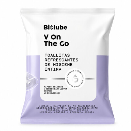 Toallas Intimas Biolube V On The Go 20 Unidades Toallas Intimas Biolube V On The Go 20 Unidades