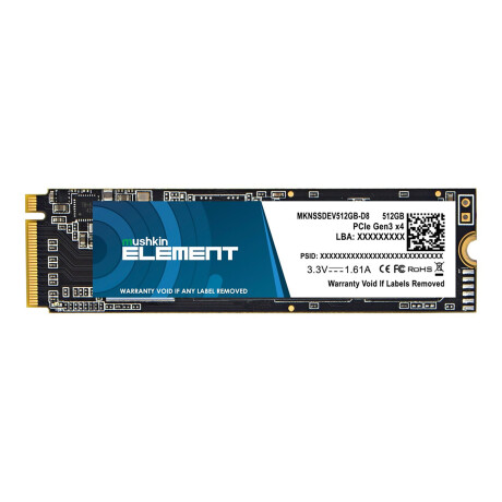 Disco Sólido M2 Mushkin Element 512gb 001