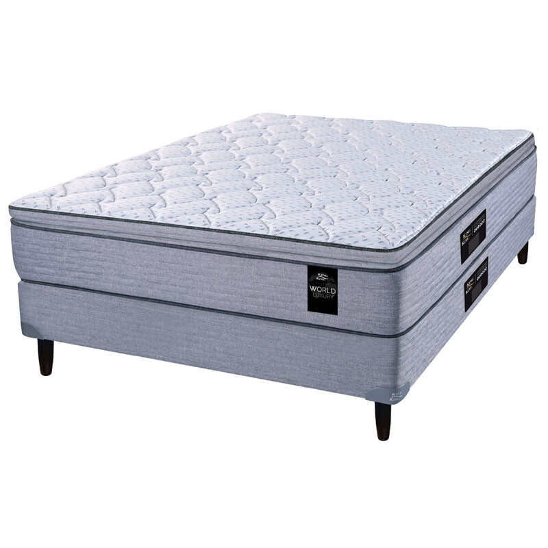 Colchón Kensington con sommier 2 plazas 140x190 (Oportunidad)