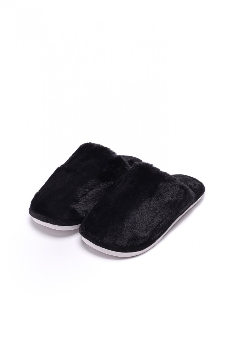 Pantuflas Zita - Negro 