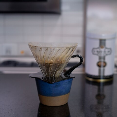 DRIPPER DE VIDRIO V60 NEGRO - HARIO Unica