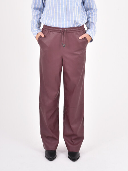 PANTALON PAULINA BORDEAUX