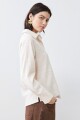 Camisa fantasía beige