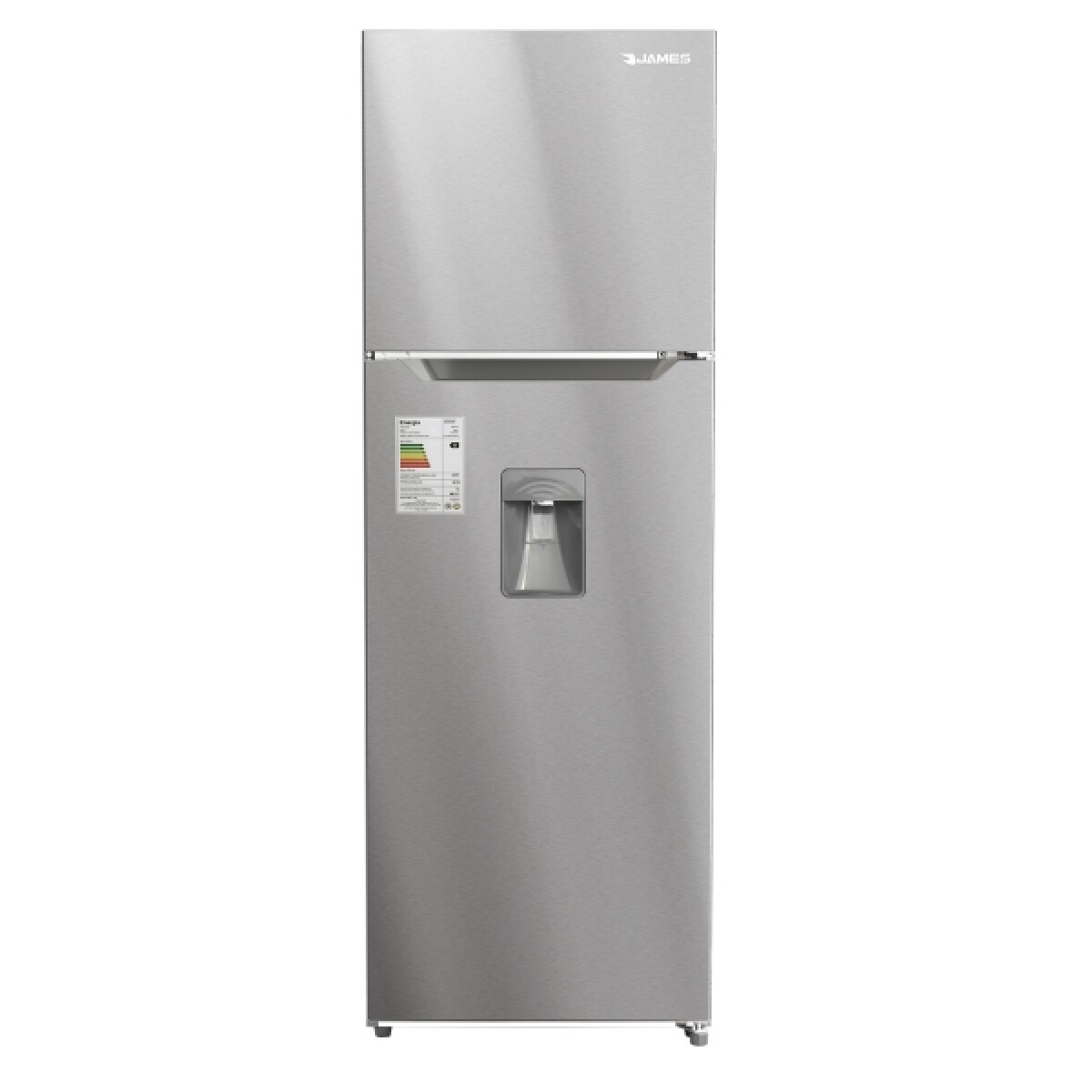 Heladera James Rj 401 Inox Dispensador Frio Seco 