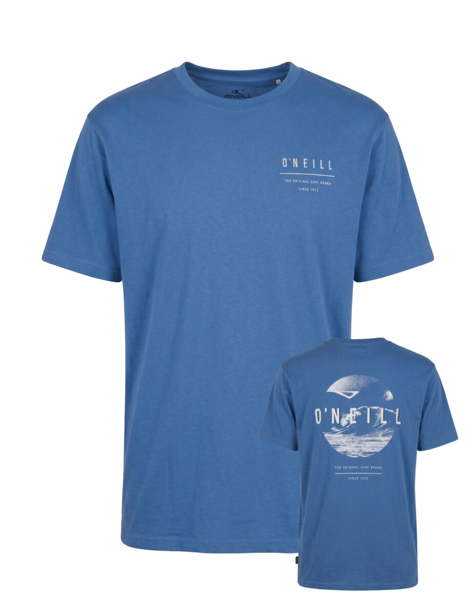 Remera O'Neill Circle Top - Azul 