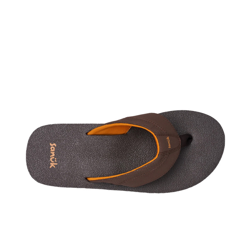 Ojotas Sanuk M Beer Cozy Iv - Marrón Ojotas Sanuk M Beer Cozy Iv - Marrón