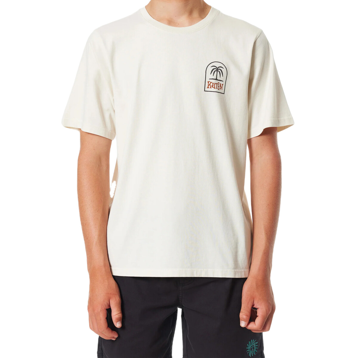 Remera Katin Niño K-Palm - Blanco 