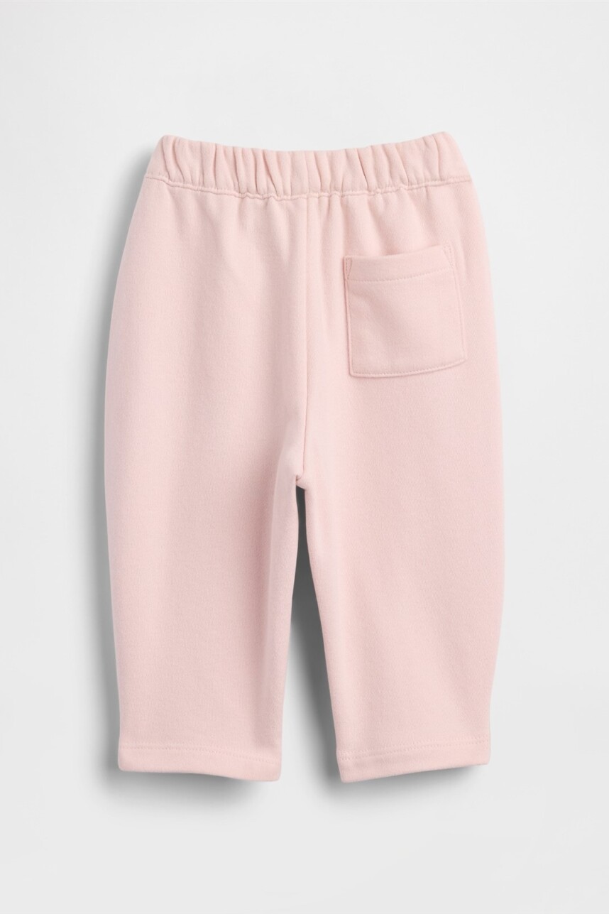 Pantalón Deportivo Wide Leg Bebé Spring Pink