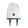 FICHA MACHO 2X10A K MARFIL FICHA MACHO 2X10A K MARFIL