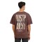 T-SHIRT XS-XXL MARRON