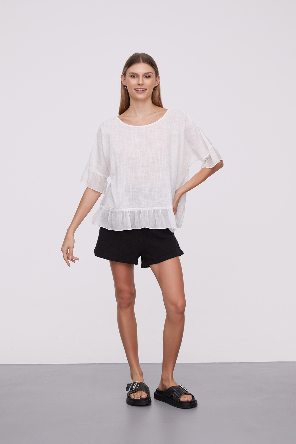 Blusa Pasik Marfil / Off White