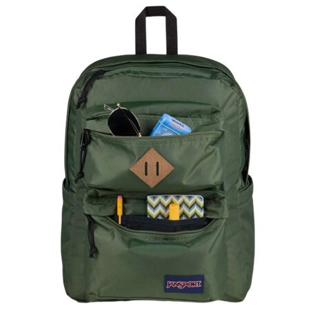 Mochila Jansport Double Break Verde