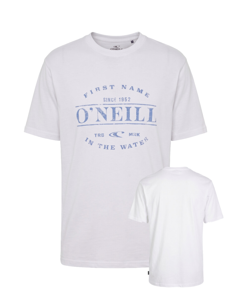 Remera O'Neill Overzized True Vintage - Blanco 