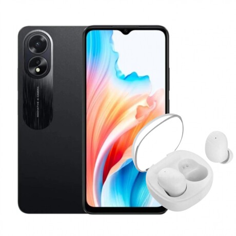 CEL OPPO A38 4GB 128GB DS OPPO A38 6.56' 128GB 4GB RAM Cámara 50Mpx - Negro