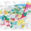 Póster gigante para colorear Dinos