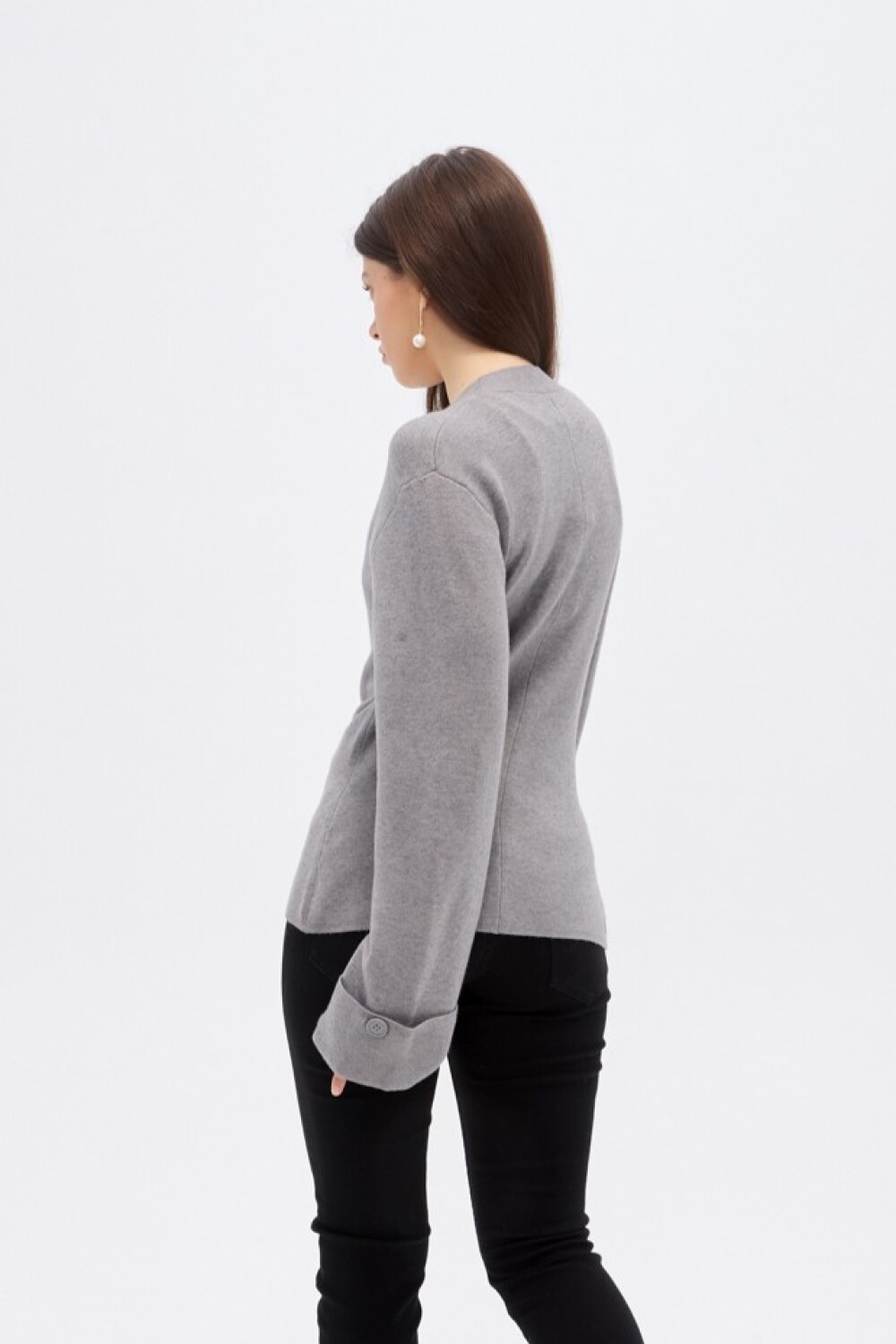 Saco Opal Gris Melange Medio