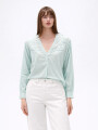Blusa Tifone Verde Agua