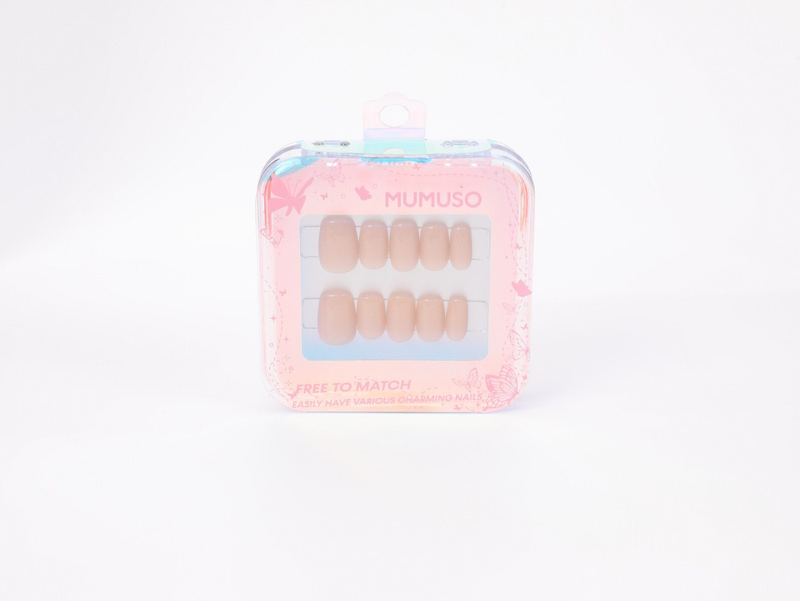 UÑAS POSTIZAS (BRILLO AURORA) 