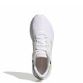 Championes de Mujer Adidas QT Racer 3.0 Blanco - Anaranjado - Metalizado