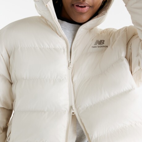 Campera Lifestyle New Balance de Dama Boston WJ62V5SNLIN CHARCOAL HEATHER