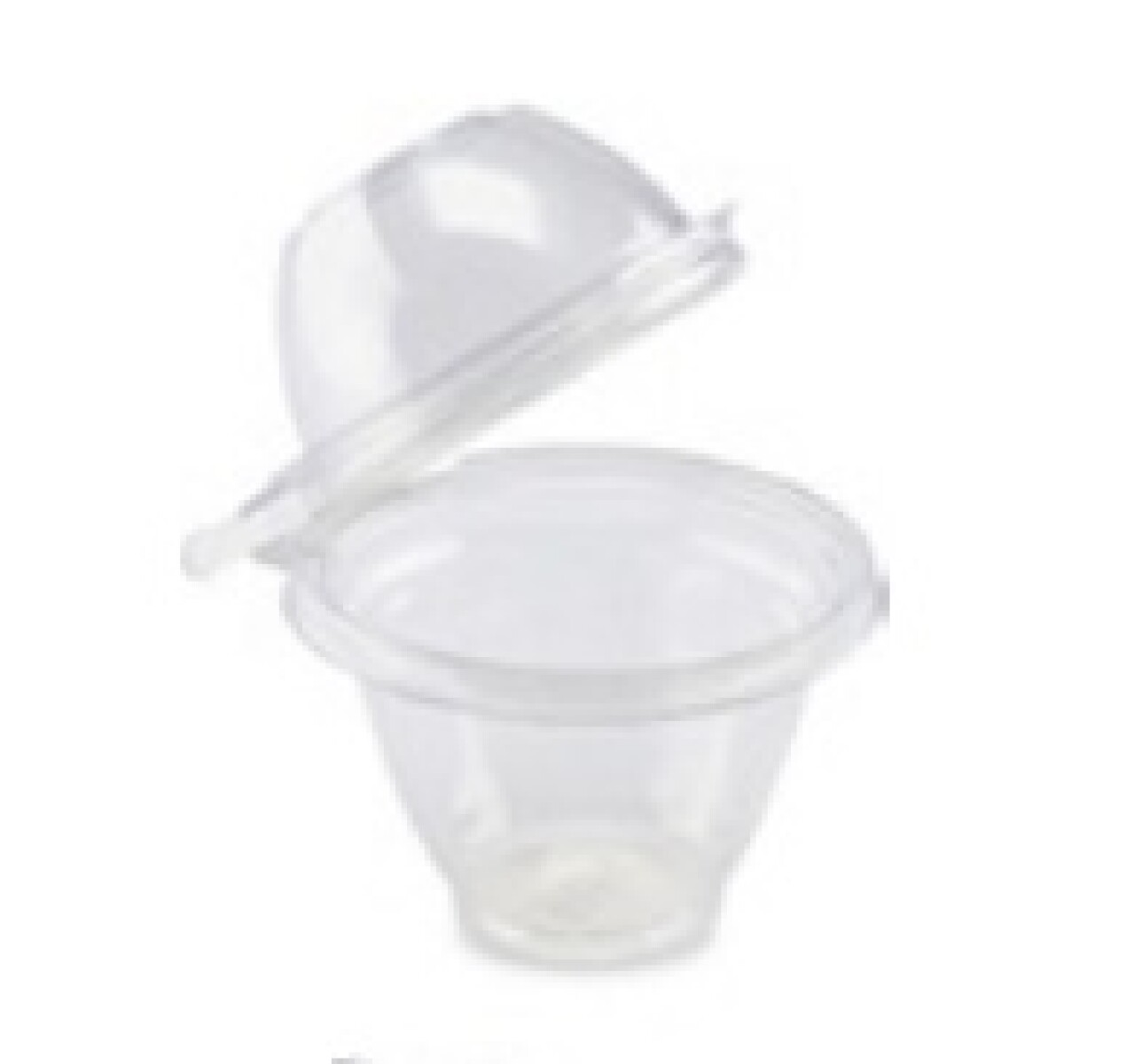 POTE PET CON LACRE TAPA DOMO ALTA 250ML ø 10,8 x 10,7 CM 
