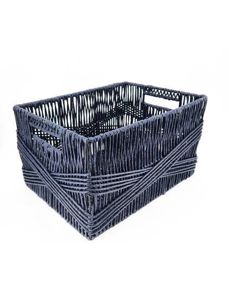 CAJA RECTANGULAR NEGRA NEGRO