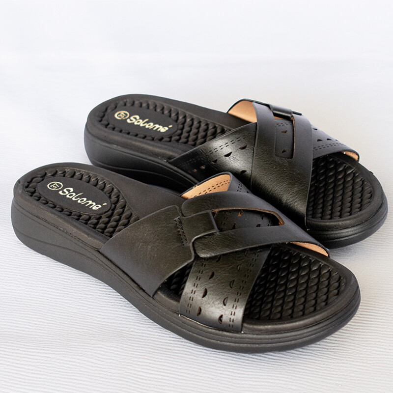 Sandalia de Dama Salome ALL BLACK