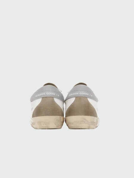 Golden Goose-Championes de cuero, Super Star Classic Blanco