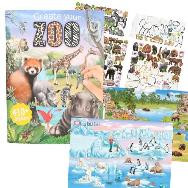 Crea tu Zoo - +410 stickers Crea Tu Zoo - +410 Stickers