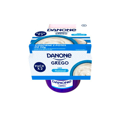 Yogurt Griego Danone Natural x2 Yogurt Griego Natural X2