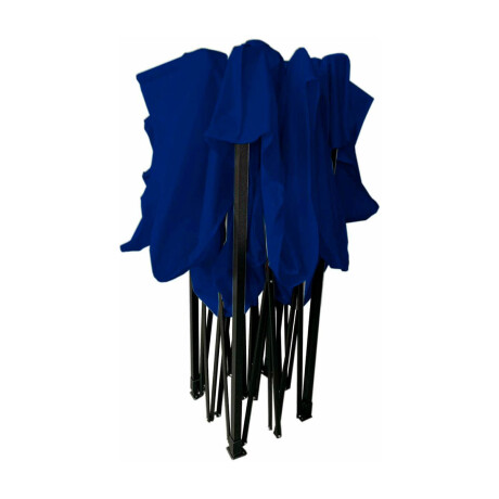 Gazebo 2.5x2.5mt Toldo Uv30 Impermeable + 3 Paredes Azul