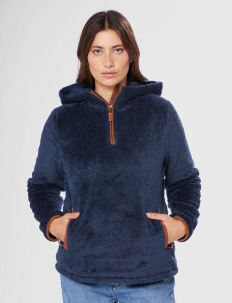 CANGURO PELO SHERPA Azul