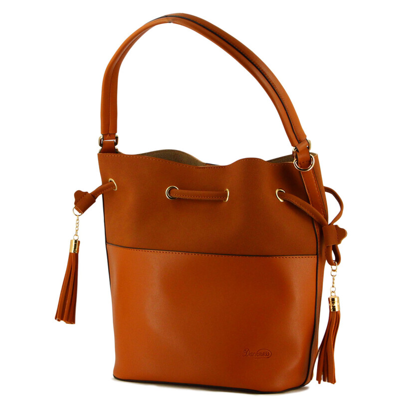 Cartera Mujer Darkness Soleil Con Neceser Whisky