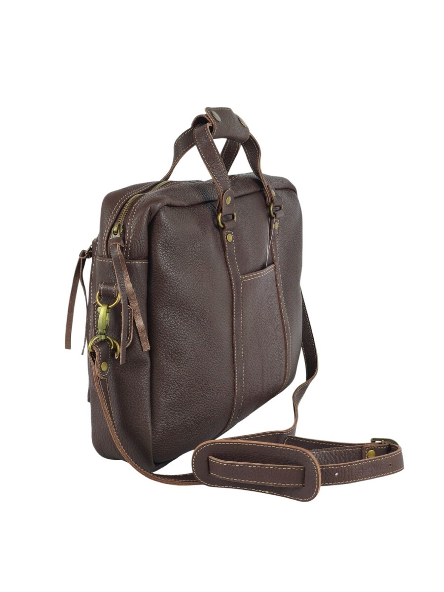 Portafolio porta notebook - Marrón 