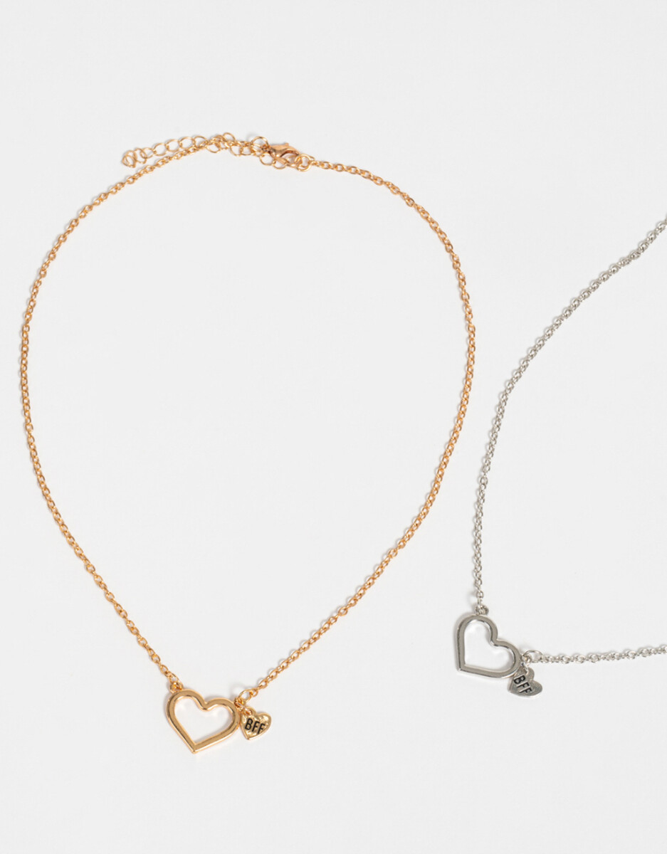 Collares Para Compartir Con Corazón 