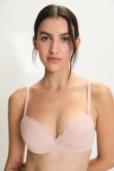 TAZA SOFT CON ARO PASSIONATE Rosa Nude
