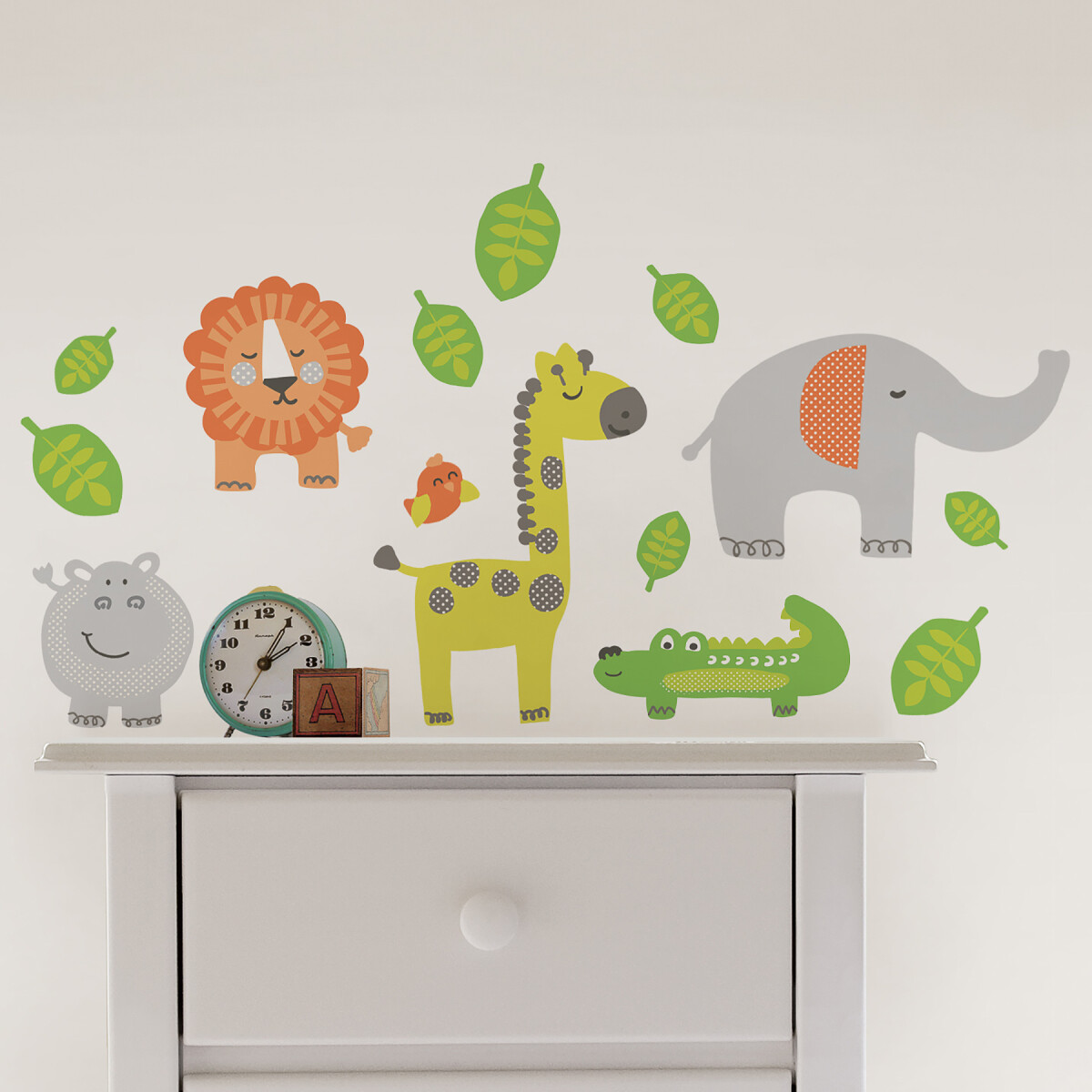 WALLPOPS JUNGLE BUDDIES WALL STICKERS - N/A 