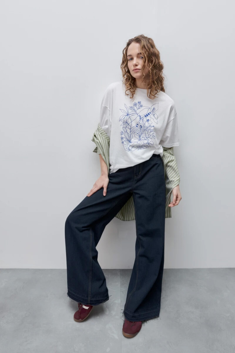 Remera Meca Daniel Cassin Blanco