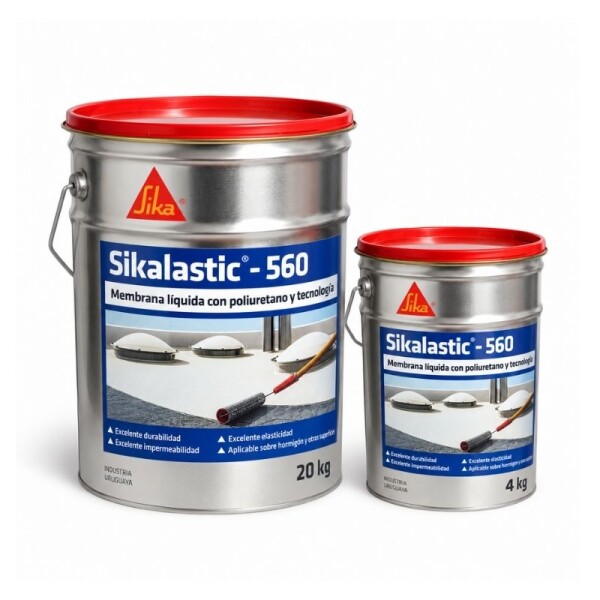 SIKALASTIC 560 MEMBRANA LIQUIDA 20 + 4 KG - BLANCO SIKALASTIC 560 MEMBRANA LIQUIDA 20 + 4 KG - BLANCO