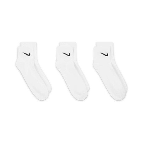 Medias Everyday Lightweight 3-Pack Unisex Blanco