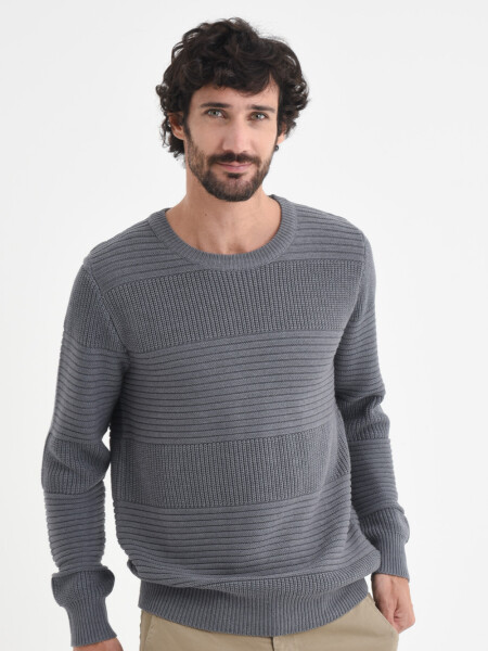 Sweater de punto Gris oscuro