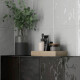 PORCELANATO CUADRADO 22X22 BRILLO NEGRO BRILLANTE RAIN GAMAS DE NEGRO