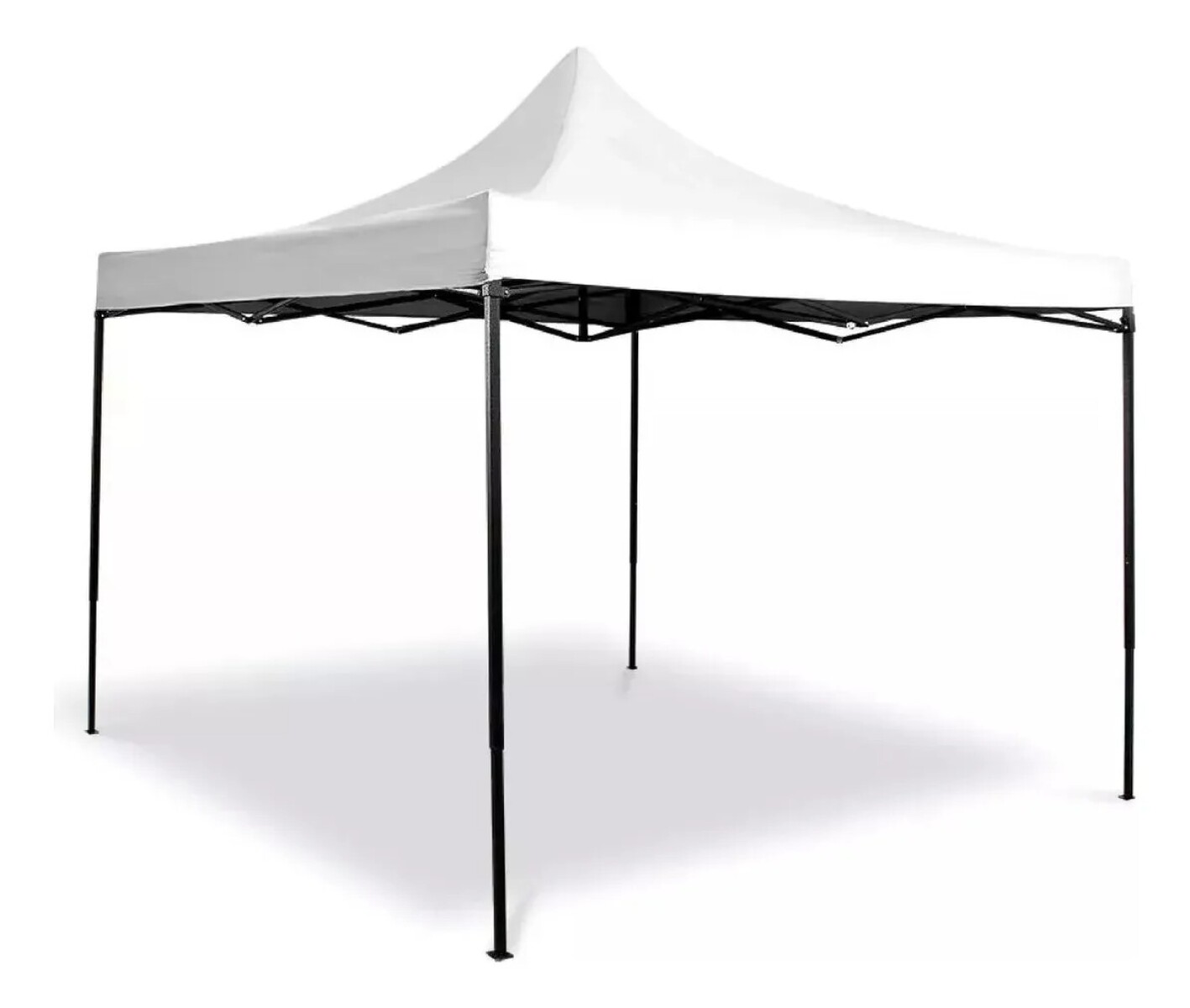 GAZEBO 3X3 estructura metálica BLANCO 