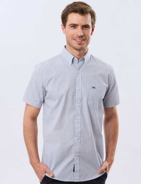 CAMISA CUADROS Azul