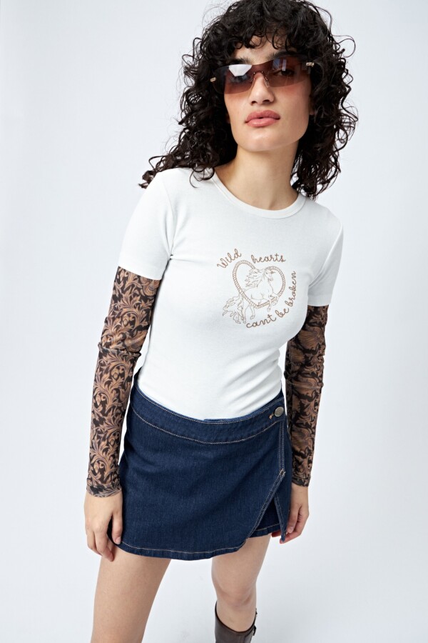 SHORT LIANE Azul Oscuro