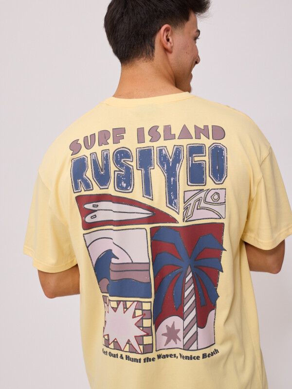 T-SHIRT VERTUNA RUSTY Amarillo
