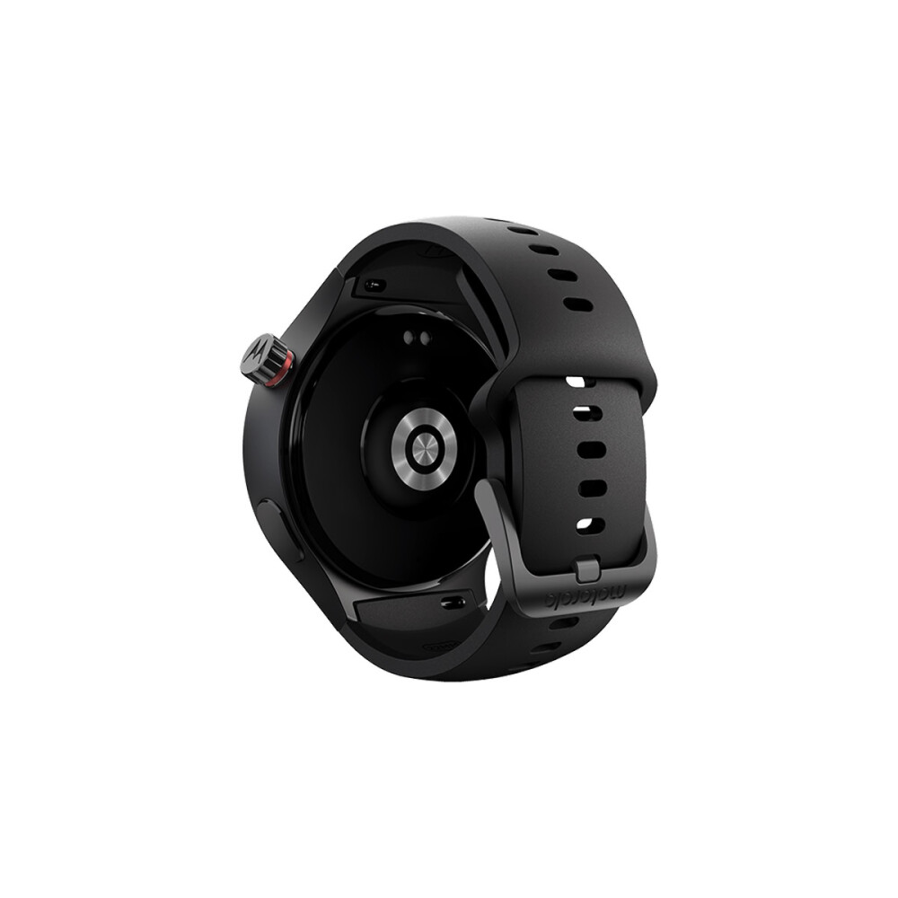 Smartwatch Motorola Moto Watch 47 mm Silicona Negro