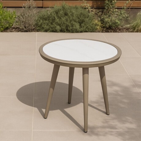 MESA DE EXTERIOR CLOUD Blanco - CIRCULAR