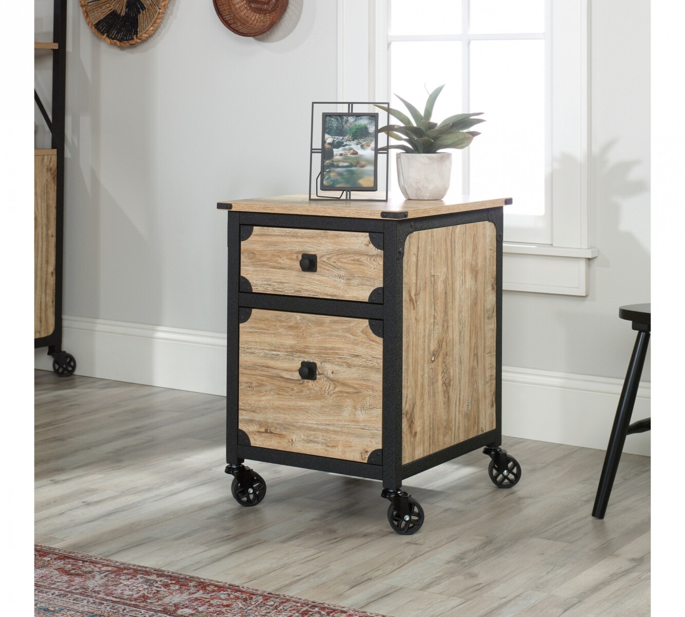 Mesa de Arrime - Sauder - Linea Steel River 